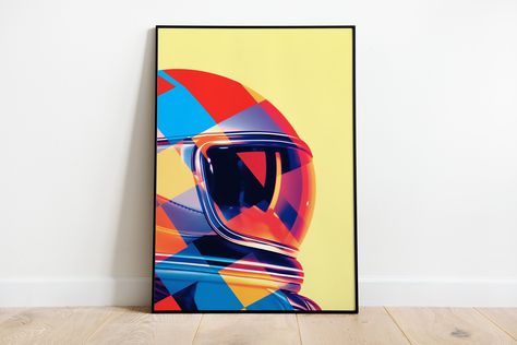 Superhero pop art