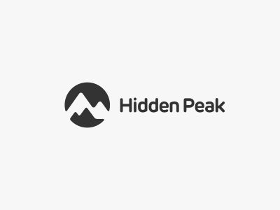 Hidden Peak Logo Design Hills Logo Design, Peak Logo Design, Mountain Logo Minimalist, Mountain Logo Design, Ski Logo, Travel Agency Logo, Peak Logo, Outdoor Logo, Logo Online Shop