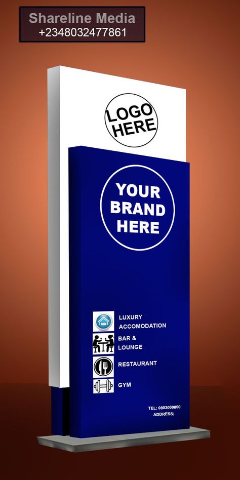 Get recognition for your business with imposing stand-alone pylon signs Pylon Signage Design, Monument Signage, Hospital Signage, Pylon Signage, Fool Quotes, Free Flyer Design, Standing Signage, Hotel Signage, Pylon Sign