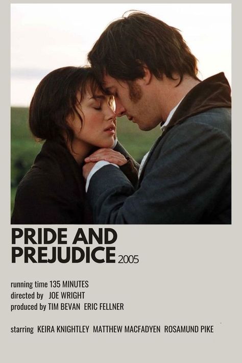 Pride Prejudice, Pride And Prejudice, Movie Poster