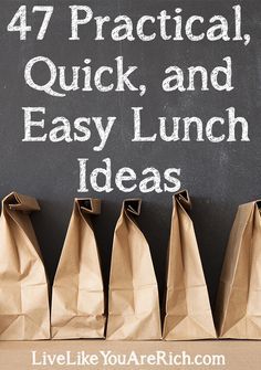 Easy Sack Lunch Ideas For Adults, Inexpensive School Lunch Ideas, Sack Lunches For Adults, Sack Lunch Ideas For Adults, Sack Lunch Ideas For Kids, Homeschool Lunch, Homeschool Meals, Quick And Easy Lunch Ideas, Sack Lunch