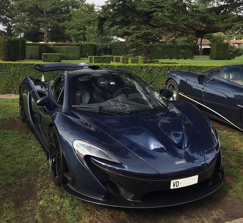 Navy blue McLaren P1 Blue Mclaren P1, Blue Mclaren, Navy Car, Austin Cars, White Ferrari, Audi R8 V10, Mclaren P1, Ferrari 488, Blue Car