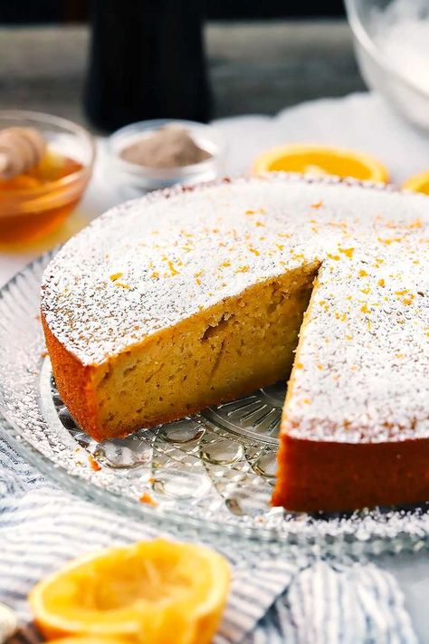 Baking With Yogurt, Chocolate Olive Oil Cake, Orange Olive Oil, Orange Olive Oil Cake, Olive Oil Cake Recipe, Lemon Olive Oil Cake, Oil Cake, Olive Oil Cake, Sugar Cake