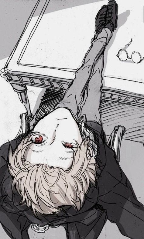 King Of Despair, Blonde Hair Anime Boy, Black Haired Anime Boy, Leonardo Watch, Blood Blockade, Kekkai Sensen, Hair Anime, Art Manga, Hot Anime