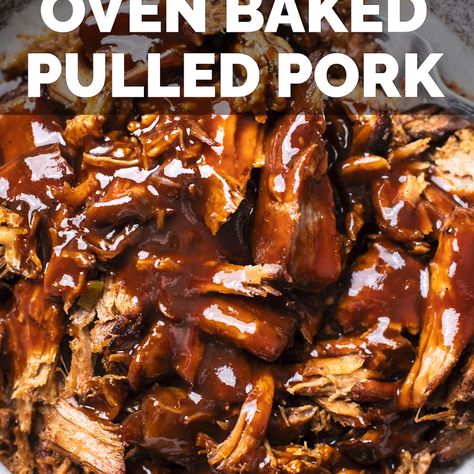 This Oven Baked Pulled Pork recipe is hands down my favorite way to cook a pork roast. It’s delicious whether you leave the pork simply seasoned, or choose to add a homemade Honey BBQ Sauce. Layer this on salads, on rice bowls, or use for BBQ pulled pork sandwiches! Oven Baked Pulled Pork, Baked Pulled Pork, Homemade Honey Bbq Sauce, Gluten Free Recipes Videos, Bbq Pulled Pork Sandwiches, Pulled Pork Sandwiches, Pork Bbq, Honey Bbq Sauce, Pulled Pork Recipe