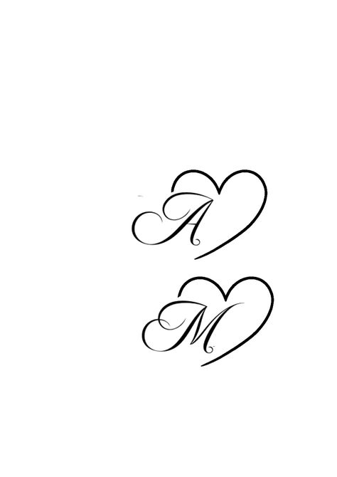 M With Heart Tattoo, F Tattoo Letter Initial, Couples Initials Tattoo, Boyfriend Initial Tattoo, A Initial Tattoo, Initial Tattoo Ideas, M Tattoo, Boyfriend Initials, F Tattoo