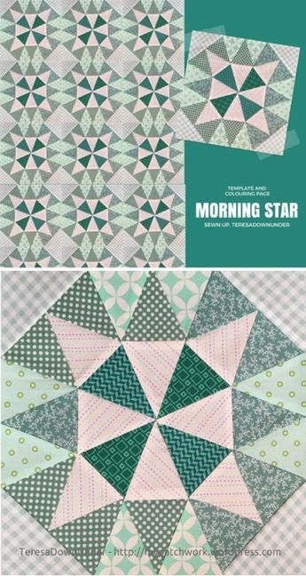 Morning Star Quilt, Colchas Quilting, Tutorial Sewing, Kaleidoscope Quilt, Abandoned Homes, Quilt Modernen, Block Quilt, Abandoned Castles, Texas Star