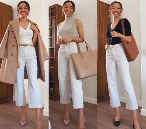 Spring/Summer 2020 Capsule Wardrobe - LIFE WITH JAZZ Life With Jazz, Blazer Off White, Top Teacher, Fav Outfit, Trendy Work Outfit, Business Clothing, Office Casual Outfit, Business Outfits Women, Business Casual Outfits For Women