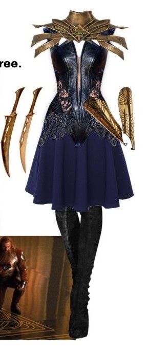 Warrior Outfits Female, Asgardian Fashion, Female Warrior Outfit, Asgardian Dress, Battle Outfits, Dnd Armor, Fantasy Dress Design, Skyrim Armor, Superhero Costumes Female