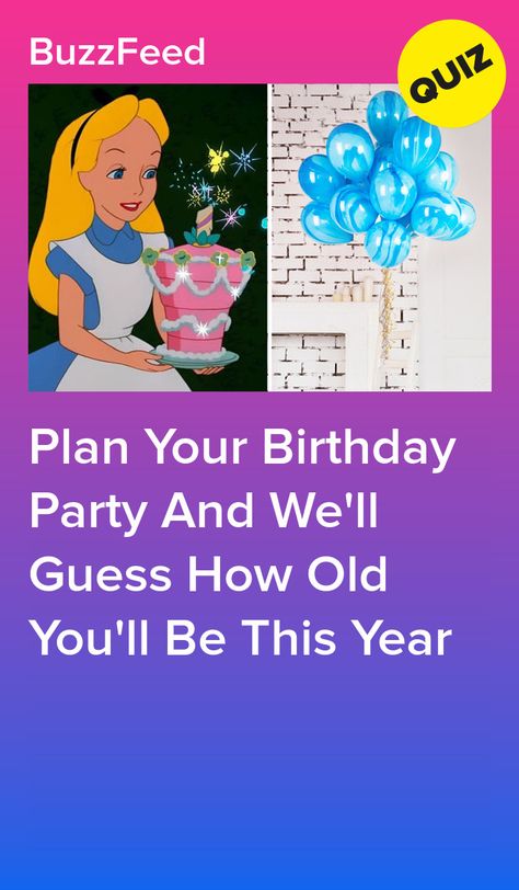 Birthday Party Games For Teens, Birthday Quizzes, Buzzfeed Quizzes Disney, Birthday Quiz, Disney Quiz, Cousin Birthday, Disney Birthday Party, Birthday Party For Teens, Disney Birthday