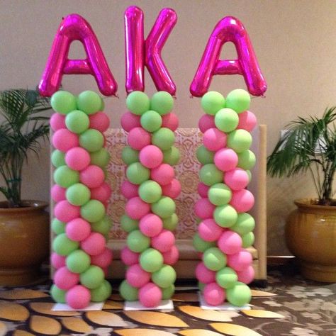 AKA decorations Aka Decorations, Aka Anniversary, Alpha Kappa Alpha Crafts, Aka Paddle, Aka Birthday, Aka Party, Avocado Birthday, Aka Founders, Alpha Kappa Alpha Paraphernalia