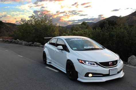 Wide-body Si !! Nice build!    #k2motor #specdtuning #specd #9thgen #civic #si #fb6 #jdm #stance #kseries #hondatuning #9thgensociety #widebody Honda Civic 2015, Civic Jdm, Honda Civic 2013, Jdm Stance, Honda Vtec, Honda Civic Car, Honda Civic 2014, Civic Car, Fantasy Cars