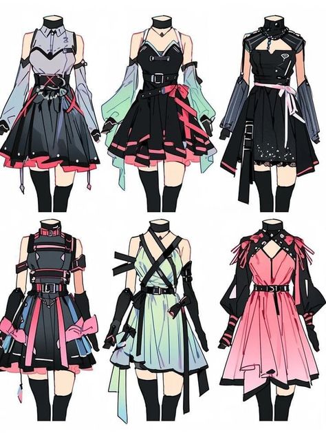 Demon Slayer Ocs, Anime Dresses, Art Outfits, Dress Design Drawing, Clothing Design Sketches, Fashion Drawing Dresses, Anime Inspired Outfits, Drawing Anime Clothes, Dress Design Sketches