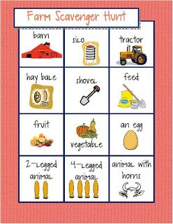 Farm Scavenger Hunt, Preschool Farm, Preschool Garden, Summer Day Camp, Farm Animal Crafts, Farm Unit, Farm Preschool, Fall Preschool Activities, Farm Day