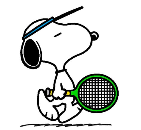 Snoopy -The World Famous Tennis Ace at the Citi Open in Washington, D.C. Silly Expressions, Tennis Clipart, Snoopy Tennis, Snoopy Art, Tennis Icon, Charlie Brown Wallpaper, Pin Maker, Corkboard Ideas, Tennis Techniques