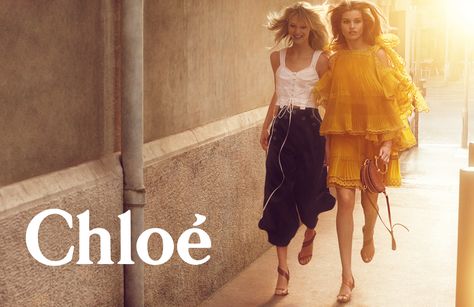 Chloé Chloe Campaign, Luna Bijl, Chloe Nile, Chloe Fashion, Campaign Fashion, Christopher Kane, Fashion Advertising, Sonia Rykiel, Big Fashion