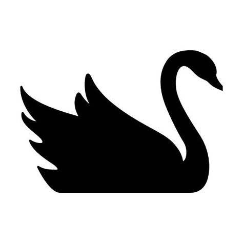 Swan Black Swan Drawing, Swan Outline, Swan Vector, Swan Graphic, Swan Silhouette, New Age Tattoo, Black Swan Tattoo, Age Tattoo, Swan Drawing