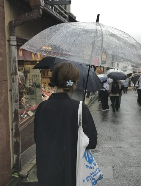 The Rain, Rainy Day, Umbrella, Yellow