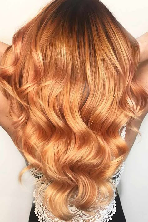 Rose Gold, The Color Of Now #redhair #longhair #wavyhair ❤️ Discover the red hair color chart! Strawberry blonde, copper, dark auburn and lots of colors are waiting for you. These ombre and balayage highlights ideas will make you look like natural redheads! ❤️ See more: http://lovehairstyles.com/shades-of-red-hair/ #lovehairstyles #hair #hairstyles #haircuts Auburn Balayage, Shades Of Red Hair, Strawberry Blonde Hair Color, Hair Color Rose Gold, Hair Color Chart, Beautiful Red Hair, Hair Color Auburn, Strawberry Blonde Hair, Hair Color Shades