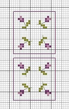 Tiny Cross Stitch, Nature Cross Stitch, Small Cross Stitch, Pola Kristik, Cross Stitch Bookmarks, Mini Cross Stitch, Cross Stitch Borders, Pixel Pattern, Floral Cross Stitch