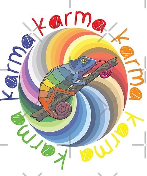 The Chameleon Karma design in so many great products get yours now! Whether a fan of Culture Club or 80s Pop you'll love the colors and vibe. Lollipop Background, Karma Design, Swirl Background, 80s Humor, 1980s Pop Culture, 80s Pop, Vintage Pop, 80s Nostalgia, Culture Club