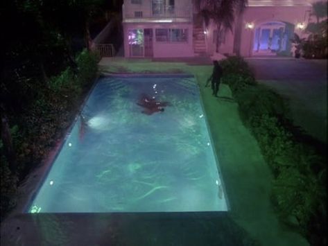 Miami Vice Fashion, Pool At Night, 80s Interior, Coconut Dream, Dreamcore Weirdcore, Neon Nights, Malibu Barbie, Pink House, Miami Vice