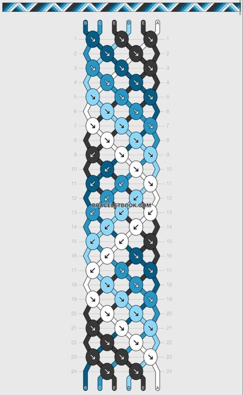 Swirl Friendship Bracelet Pattern, Wwjd Friendship Bracelet Pattern, Bracelet Patterns Bracelet Book, Blue Bracelet Patterns, Simple Friendship Bracelets Patterns, Bracelet Templates Easy, Summer Bracelets Patterns, Bracelet Patterns 4 Colors, Zigzag Bracelet Pattern