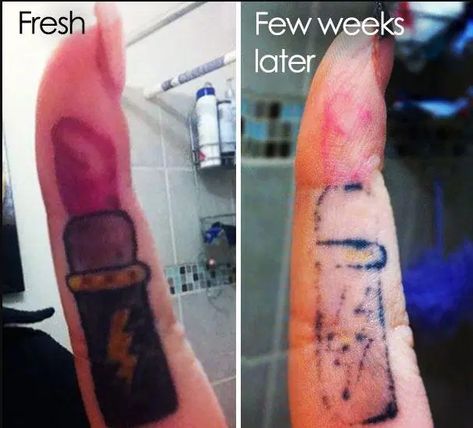 Shocking before and after photos show how tattoos can fade... and some disappeared in just a few weeks Healed Finger Tattoos, Finger Tattoos Fade, Side Hand Tattoos, Faded Tattoo, Tattoos Mandala, City Tattoo, Intricate Tattoo, Healing Tattoo, Finger Tattoo