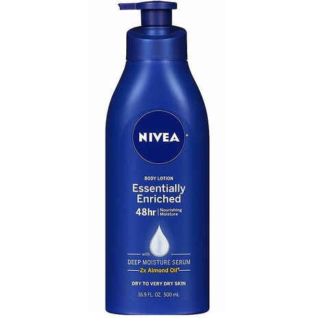 Nivea Essentially Enriched Body Lotion Nivea Lotion, Dry Skin Body Lotion, Drugstore Products, Dry Skin Body, Best Lotion, For Blackheads, Lotion For Dry Skin, Body Lotion Cream, Moisturizing Body Lotion