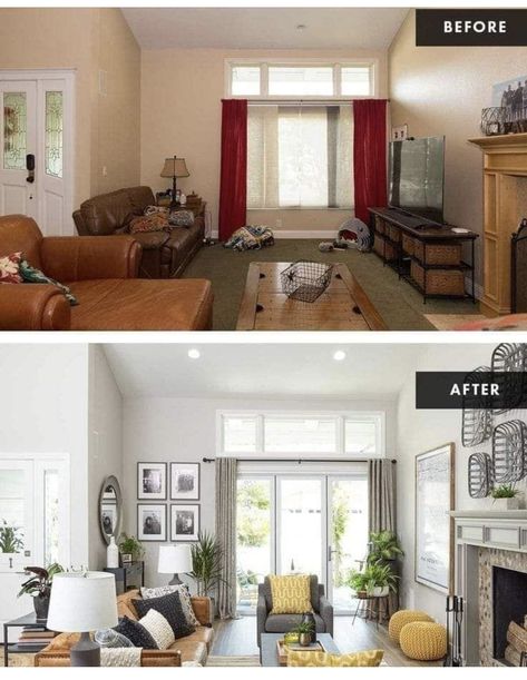 Hgtv Living Room, Living Room Hacks, Jasmine Roth, Middle School Math Teacher, Living Room Transformation, House Makeovers, Hidden Potential, Room Hacks, Room Redesign