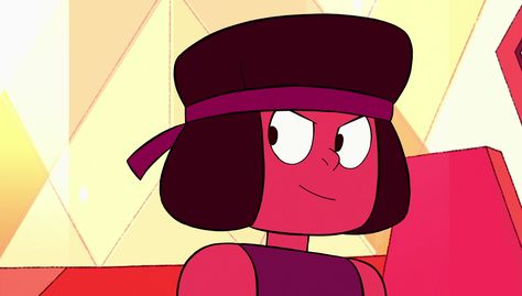 Ruby Steven Universe, Garnet Steven Universe, Guys Read, Steven Universe Drawing, Kirby Character, Beat Em Up, Steven Universe Characters, Steven Universe Gem, Welcome To Night Vale