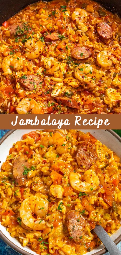 Spicy Vegetables Recipe, Crawfish Jambalaya Recipes, Ground Beef Jambalaya Recipe, Creamy Jambalaya Recipe, Stovetop Jambalaya, Jumbliah Recipe, Healthy Creole Recipes, Jambalaya Soup Recipe, Jumbolia Recipes Easy