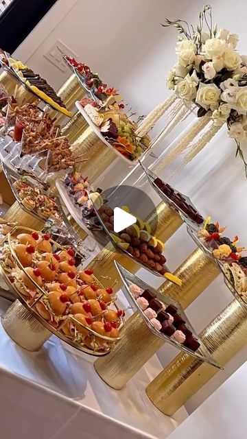 Petrosyan Catering & Events on Instagram: "A Planning a wedding, engagement party, or any special occasion? Let us take care of the food! We offer delicious and beautifully presented catering that will make your event unforgettable. Contact us today to make your celebration extra special!  Petrosyancatering #PetrosyanEvents #EventCatering #WeddingCatering #PartyFood #SpecialOccasion #LuxuryCatering #GourmetExperience #CateringService #DeliciousMoments #EventFood" Dinner Setup Ideas, Buffet Set Up, Catering Food Displays, Buffet Set, Luxury Cat, Catering Food, Food Displays, Catering Services, Event Food