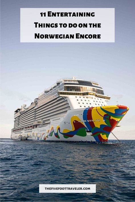 11 Things To Do On The Norwegian Encore [Norwegian Encore Review] Norwegian Encore, Pig Island, Rock Cover, The Lost World, Norwegian Cruise Line, Norwegian Cruise, Laser Tag, Beach Sand, Fitness Center