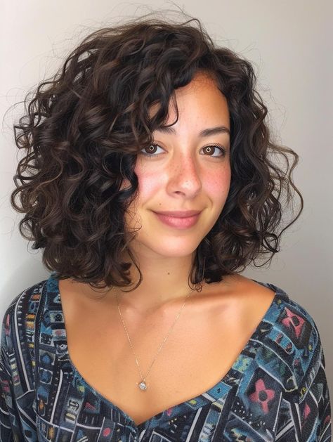 Curly Bob Styles, Curly Bob Hair, Curly Bob Haircuts, Curly Angled Bobs, Long Curly Bob, Face Shape Hair, Curly Cut, Curly Haircut, Curly Lob