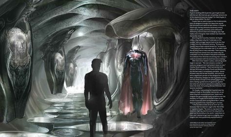 MAN OF STEEL: INSIDE THE LEGENDARY WORLD OF SUPERMAN Production Book Preview - News - GeekTyrant Man Of Steel Concept Art, Man Of Steel Costume, Concept Art World, Female Armor, Black Apple, Dc Movies, Man Of Steel, Fantastic Art, Art Google