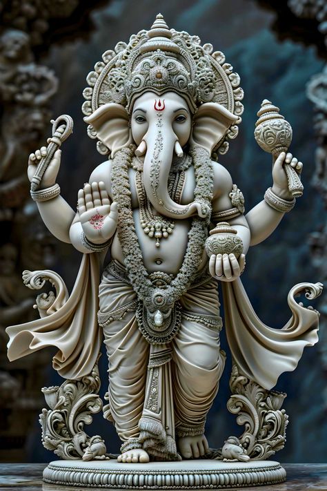 Ganesha Wallpapers Hd Wallpaper, Ganesha Hd Wallpapers, Lord Ganesha Hd Wallpaper, Arte Ganesha, Ganesha Art Illustration, Om Gam Ganapataye Namaha, Photos Of Ganesha, Ganesh Murti, God Venkateswara Images Hd Wallpaper