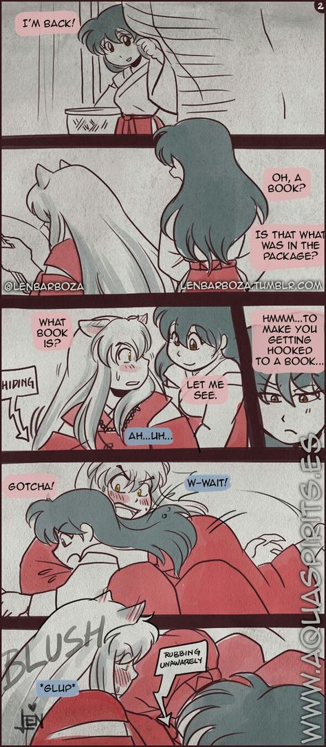 Inuyasha X Kagome Fanart, Inuyasha And Kagome Fanart, Kagome X Inuyasha, Inuyasha Comics, Inuyasha Family, Amor Inuyasha, Inuyasha Funny, Cursed Things, Inuyasha Love