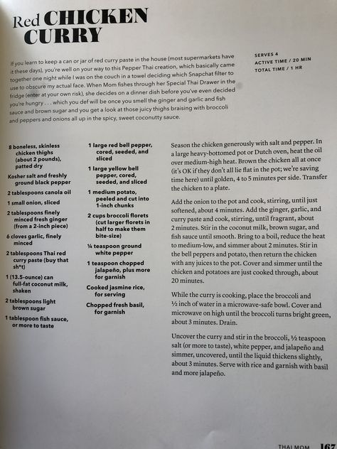 Cravings By Chrissy Teigen Recipes, Best Of Bridge Curried Cauliflower, Chrissy Teigen Coconut Rice, Cravings Chrissy Teigen, Chrissy Teigen Recipes, Chrissy Teigen John Legend, Red Curry Chicken, Red Curry Paste, Chrissy Teigen