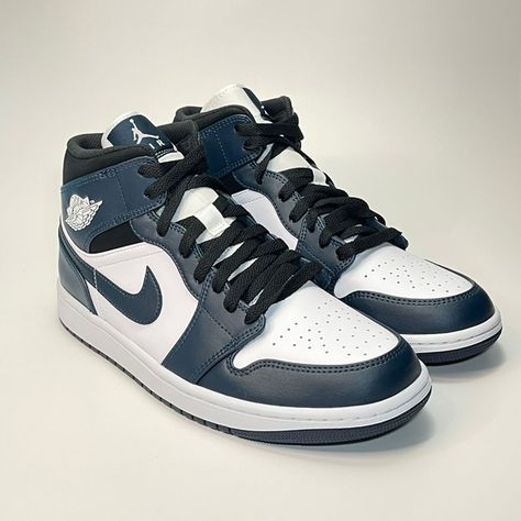 Air Jordan 1 Mid Armory Navy Jordan 1 Blue Navy, Air Jordan Navy Blue, Navy Blue Jordan 1 Outfit Women, Navy Blue Air Jordan 1, Nike Jordan Air 1 Dark Blue, Air Jordan 1 Armory Navy, Jordans Dark Blue, Jordan 1 Dark Blue, Navy Blue Jordans