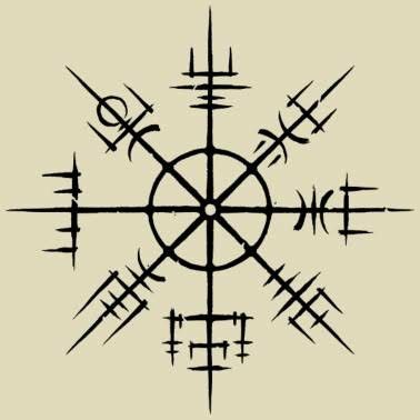 Nordic Compass Design, Viking Symbols Tattoo Men, Viking Compass Tattoo Design, Nordic Compass Tattoo, Vegvisir Tattoo Design, Half Sleeve Tattoos Wolf, Vegvisir Tattoo, Just Breathe Tattoo, Viking Compass Tattoo