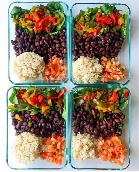 Nutritious Lunches, Veggie Meal Prep, Vegetarian Meal Prep, Plant Room, Vegan Meal Plans, Prepped Lunches, Vegan Meal Prep, Lunch Meal Prep, Plant Based Eating