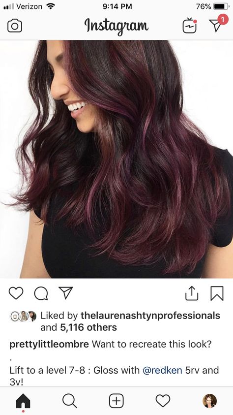 Red Hair Formulas, Hair Color Swatches, Red Violet Hair, Wine Hair Color, Redken Hair Color, Wine Hair, Redken Hair Products, Redken Color, Hair Toner