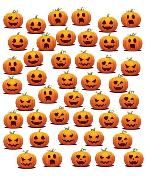 Pumpkin Smiley Faces, Surprised Pumpkin Face, Jack O Latern Face, Silly Jack O Lantern Faces, Happy Jack O Lantern Faces, Pumpkin Faces Ideas Easy, Cute Pumpkin Faces Carving, Spooky Jack O Lantern Faces, Faces For Pumpkins