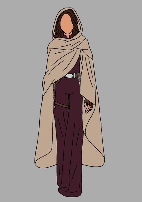 Star Wars Outfit Design, Female Star Wars Outfits, Star Wars Shifting Outfits, Female Jedi Outfit Concept Art, Jedi Oc Female, Jedi Outfit Design, Padme Inspired Outfits, Starwars Outfit Women, Jedi Outfit Concept Art