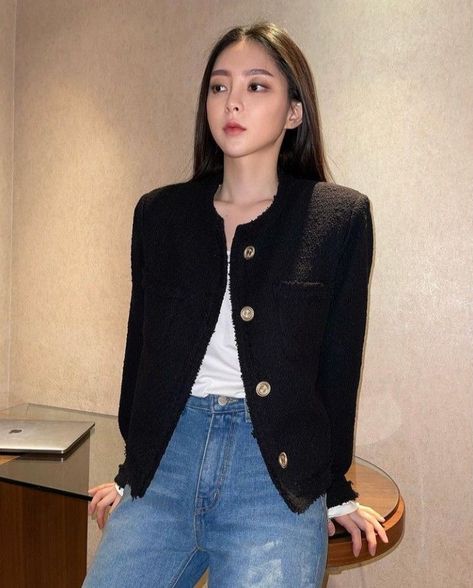 Korean Casual Outfits, Classy Casual Outfits, Simple Trendy Outfits, Casual Work Outfits, Korea Fashion, 가을 패션, Kpop Outfits, Korean Outfits, Casual Style Outfits