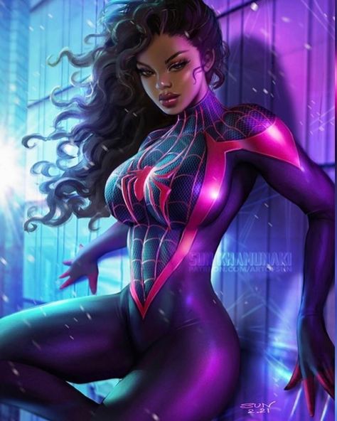 Superhero Poster, Marvel Characters Art, Marvel Superhero Posters, Female Superhero, Female Hero, Spider Girl, Marvel Spiderman Art, Comics Girls, Marvel Girls