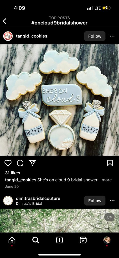 Cloud Nine Bridal Shower Cookies, Match In Heaven Bachelorette, Cloud 9 Bridal Shower Cookies, On Cloud 9 Cookies Bridal, On Cloud Wine Bridal Shower Theme, On Cloud 9 Cookies, On Cloud 9 Engagement Party, Cloud 9 Cookies, Bridal Shower Theme Ideas Classy