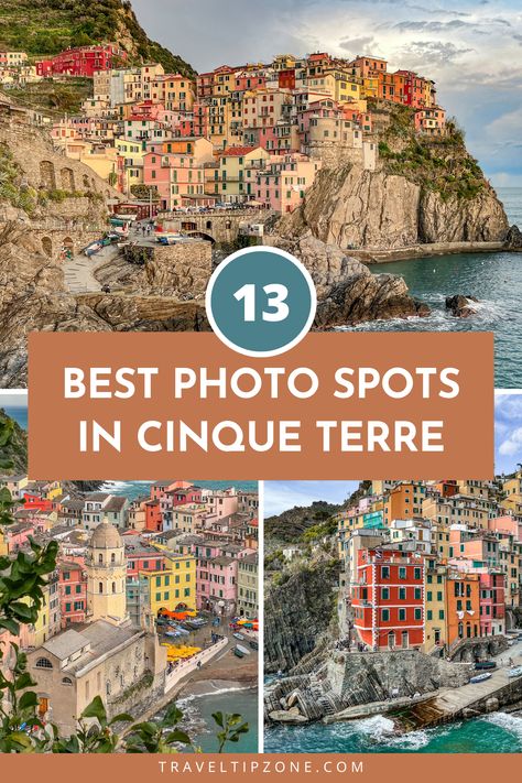 The amazing Cinque Terre is a real photographer’s paradise. From classic coastal viewpoints to hidden gems, there are plenty of spots in Cinque Terre where you can snap the perfect photo. In this blog post, we’re going to take a closer look at the best viewpoints and photo spots in Cinque Terre, and reveal the 13 best places for taking the perfect photos!
Click on the link for more about the best viewpoints and photo spots in Cinque Terre. Classic Coastal, Cinque Terre Italy, Italy Trip, Perfect Photos, Hidden Gems, Italy Travel, Nice View, Europe Travel, Travel Blogger