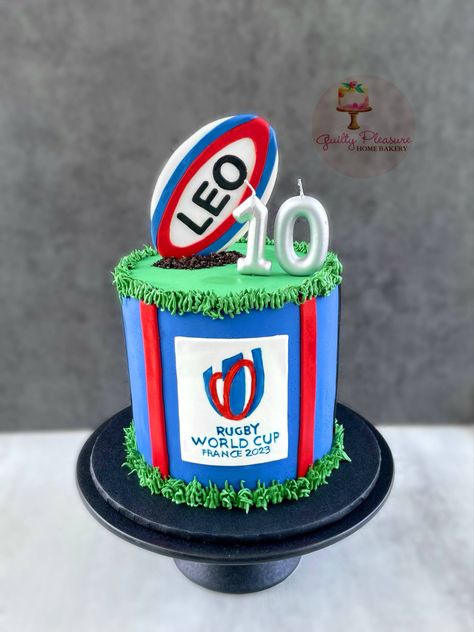 #rugbycake World Cup Birthday Cake, Rugby Cake Ideas, Rugby Birthday Cake, Rugby Cake, Rugby Party, Rugby Birthday, Sports Cakes, Scottish Rugby, 8th Birthday Cake